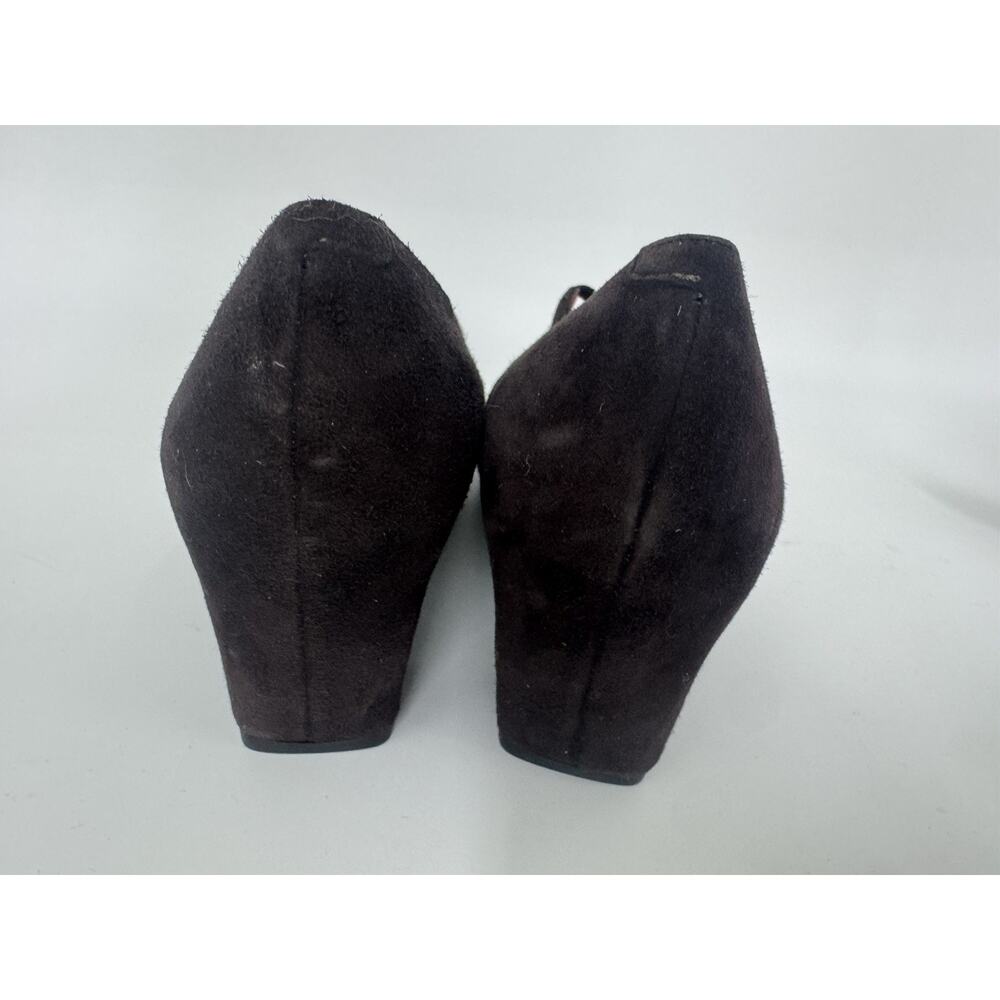 PAS LE ROUGE BROWN PUMP SHOE 39 US 9 (SH900 - Picture 5 of 9
